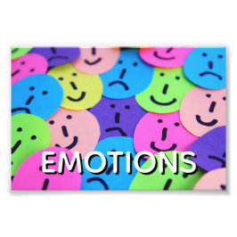 Emociones Fotodruck
