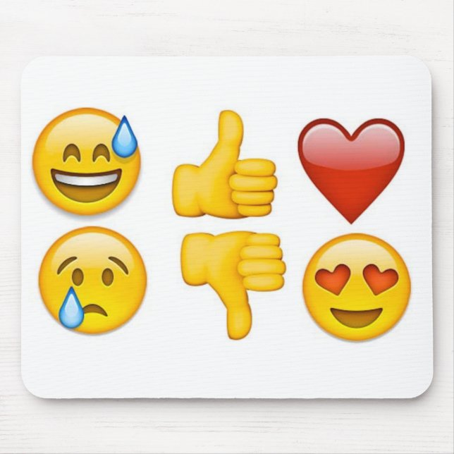 emoji 6 mousepad (Vorne)
