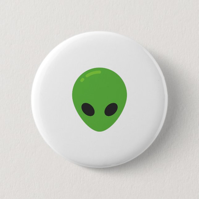 Emoji-Aliens Button (Vorderseite)