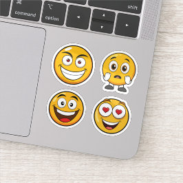 Emoji-Aufkleber Set Aufkleber