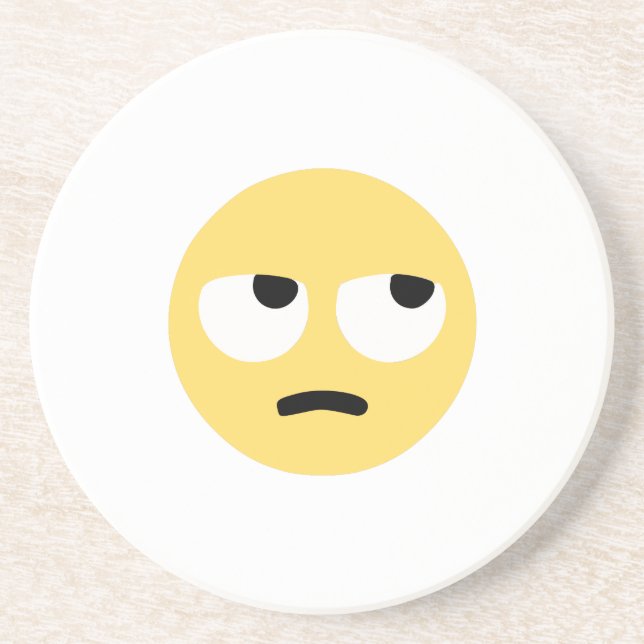 Emoji-Auge Getränkeuntersetzer (Vorne)