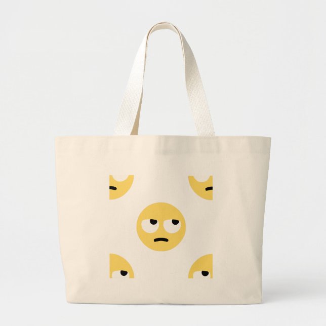 Emoji-Auge Jumbo Stoffbeutel (Vorne)