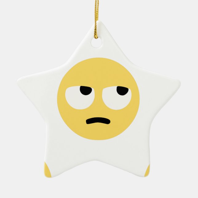 Emoji-Auge Keramikornament (Vorne)