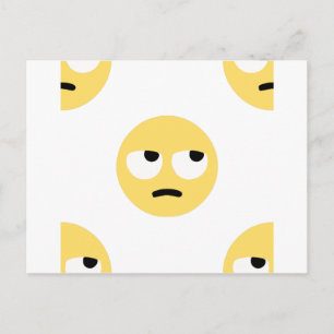 Emoji-Auge Postkarte