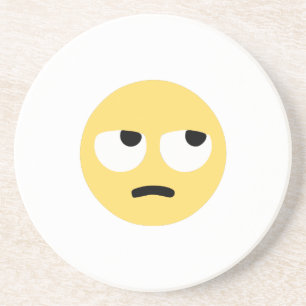 Emoji Augenrollen Getränkeuntersetzer