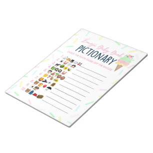 Emoji Baby Book Baby Shooting Game Pack Notizblock