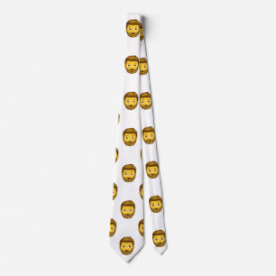 Emoji Bartan menswees mennecktie Krawatte