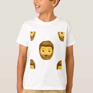 Emoji bärtiger Mann T-Shirt