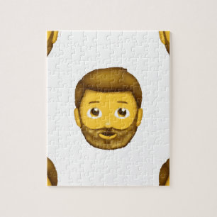 Emoji-Bartmann Puzzle