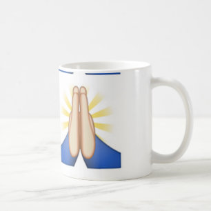 Emoji beten tasse