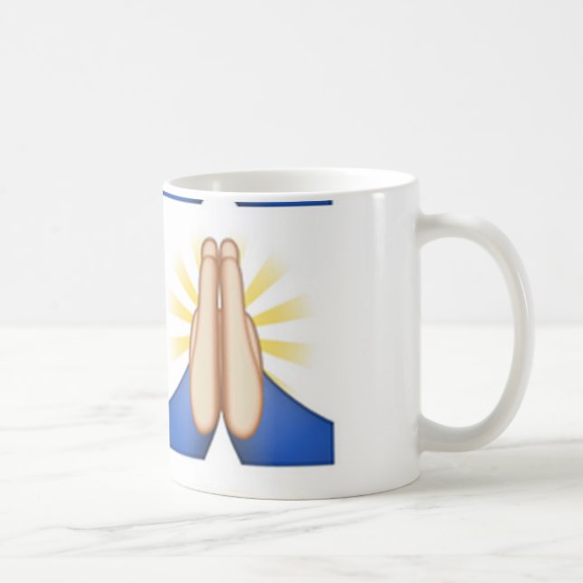 Emoji beten tasse (Rechts)