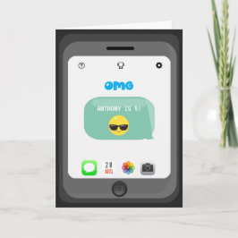 Emoji Birthday Greeting Karte