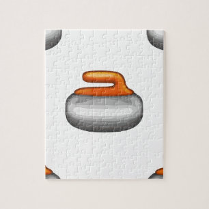 Emoji Curling Stone Puzzle