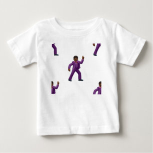 Emoji Dancing Man Baby T-shirt