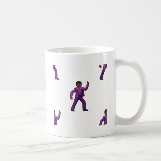 Emoji Dancing Man Tasse (Rechts)