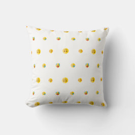 Emoji Delight Decorative Pillow Kissen