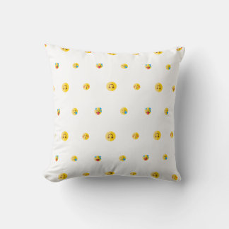 Emoji Delight Decorative Pillow Kissen