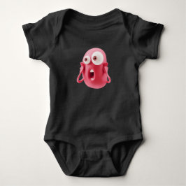 Emoji Design Baby Bodysuit Strampler