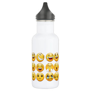 emoji edelstahlflasche