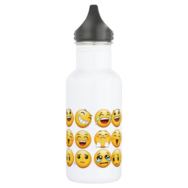 emoji edelstahlflasche (Links)