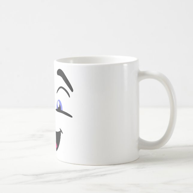 Emoji, Emoticon, Gesicht Kaffeetasse (Rechts)