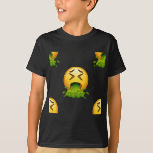 Emoji-Erbrechen T-Shirt