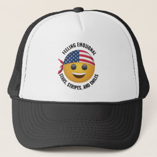 Emoji Face Hat Truckerkappe