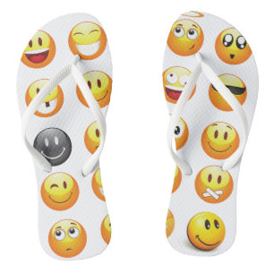 Emoji Flip Flops Sandalen Schuhe
