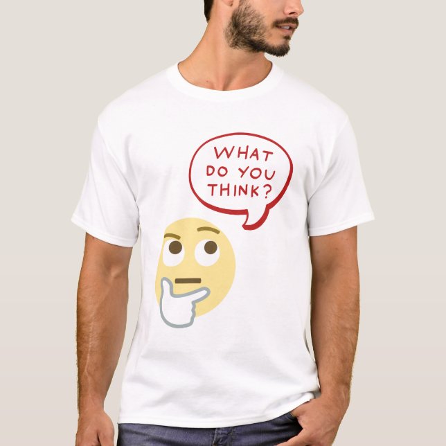 Emoji Funny T - Shirt (Vorderseite)