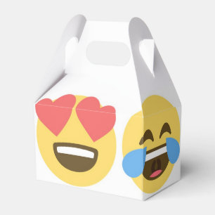 Emoji Gastgeschenk Box- Emoji Faces Geschenkschachtel