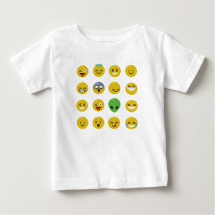 Emoji-glückliches Gesicht Baby T-shirt