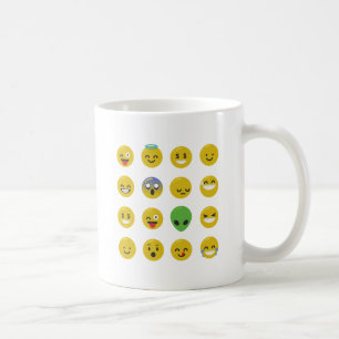 Emoji-glückliches Gesicht Tasse