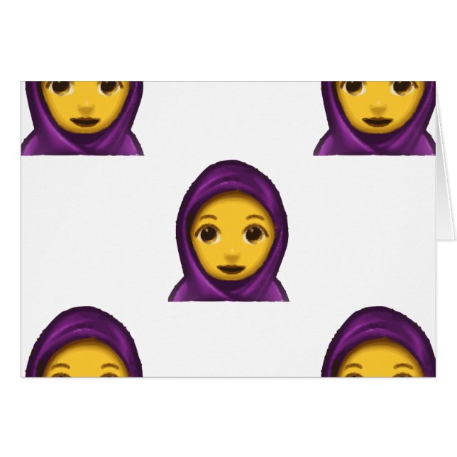 Emoji hajib (Vorderseite (Horizontal))