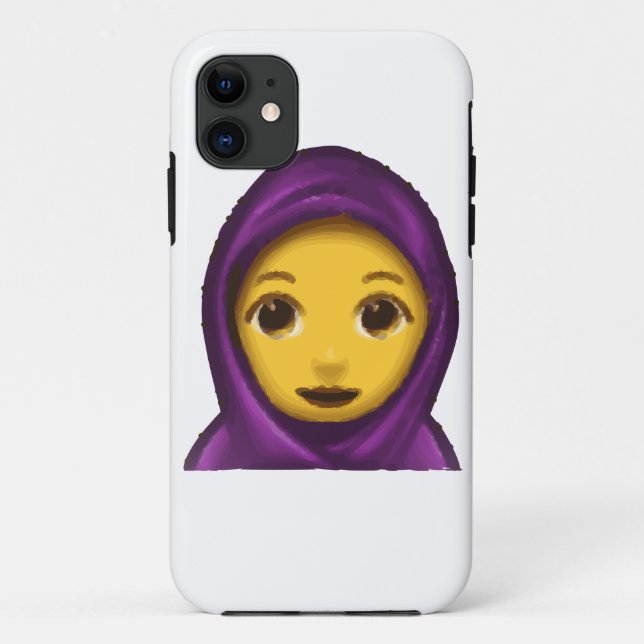 Emoji hajib Case-Mate iPhone hülle (Rückseite)