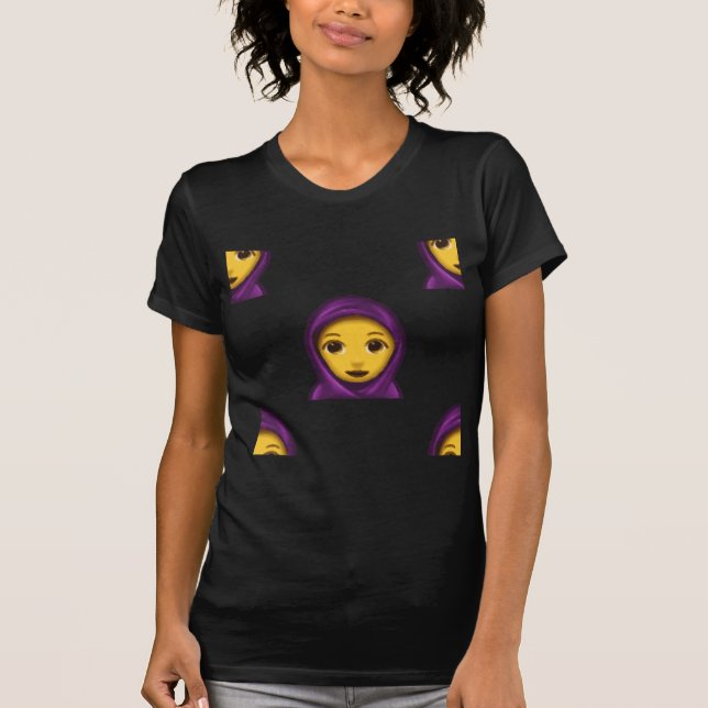 Emoji hajib T-Shirt (Vorderseite)