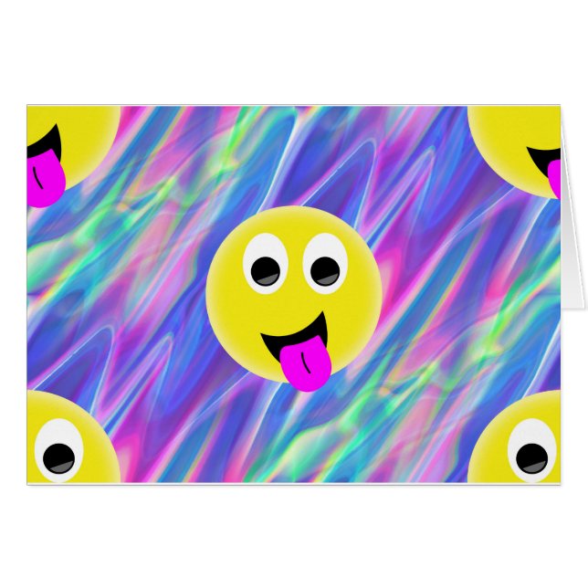 Emoji-Hologramm (Vorderseite (Horizontal))