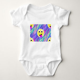 Emoji-Hologramm Baby Strampler