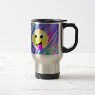 Emoji-Hologramm Reisebecher