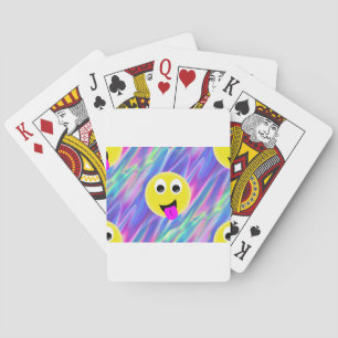 Emoji-Hologramm Spielkarten