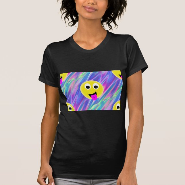 Emoji-Hologramm T-Shirt (Vorderseite)