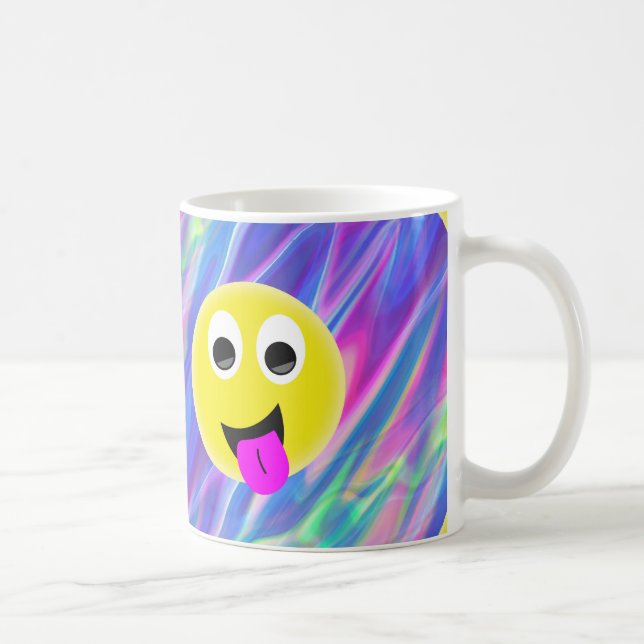Emoji-Hologramm Tasse (Rechts)