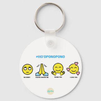 Emoji Ho'oponoponopono Schlüsselkette Schlüsselanhänger