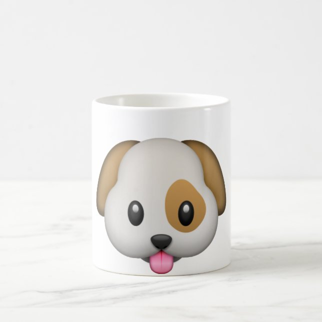 emoji HundeTasse Kaffeetasse (Mittel)