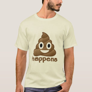 Emoji kacken geschieht T-Shirt