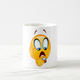 Emoji-Kaffee-Tasse Kaffeetasse
