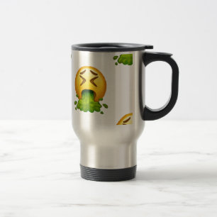 Emoji-Kotzen Reisebecher