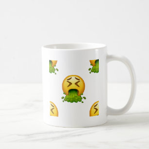 Emoji-Kotzen Tasse