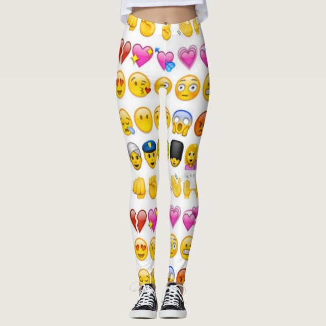 emoji leggings (Vorderseite)