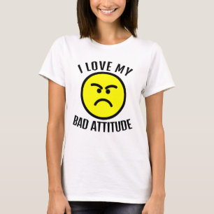 Emoji-lustiger Grouch-T - Shirt