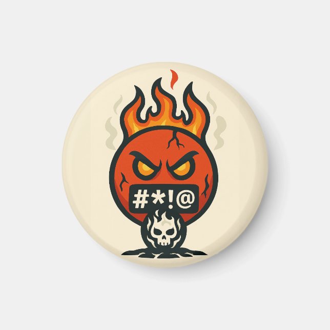 Emoji Madness Magnet (Vorne)